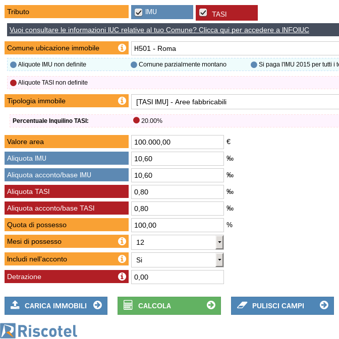 Modulo Riscotel