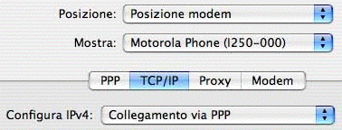 Configurazione TCP/IP